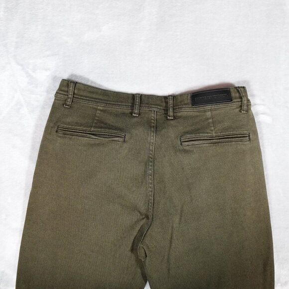 Shaping New Tomorrow Slim Fit Chino Pants Mens 32x32 (Fits 31x30) Green - Picture 4 of 9
